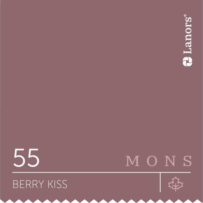 Изображение Краска Lanors mons Времена Года: Осень Berry Kiss — Ягодный Поцелуй Mons Eggshell 7% Блеска
