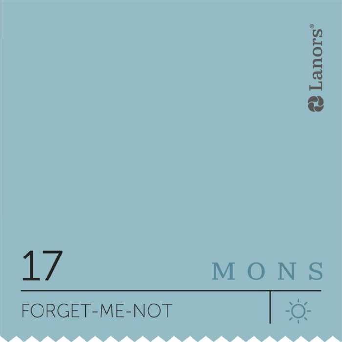 Изображение Краска Lanors mons Времена Года: Лето Forget me Not — Незабудка Mons Exterior 5% Блеска