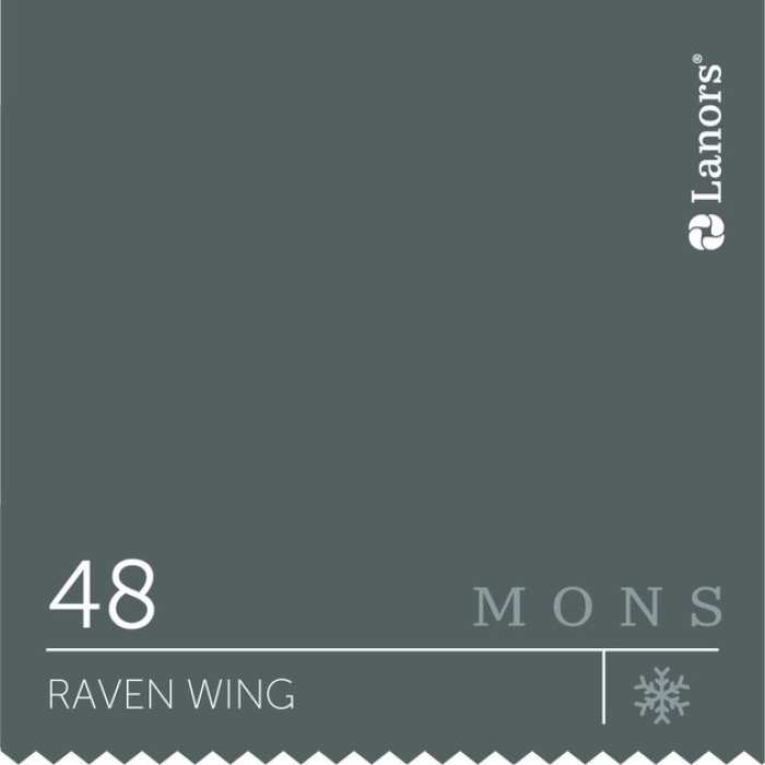 Изображение Краска Lanors mons Времена Года: Зима Raven Wing — Вороново Крыло Mons Exterior 5% Блеска