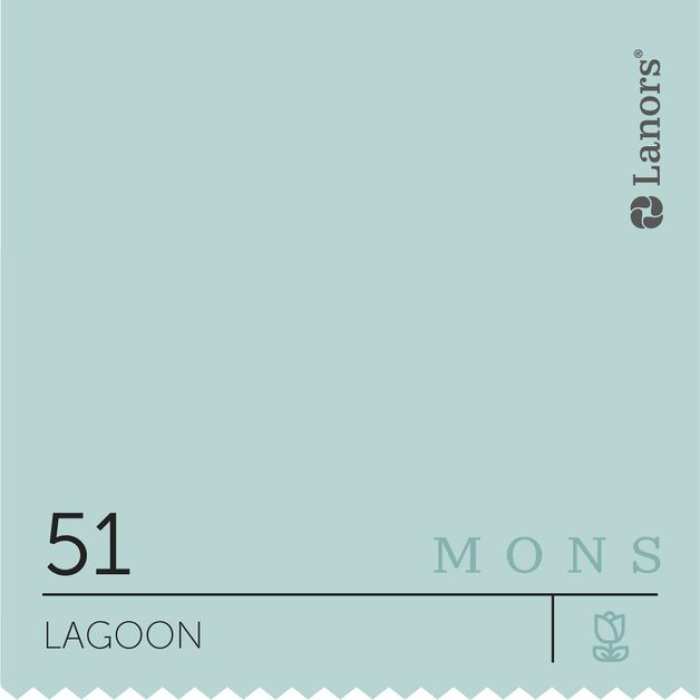 Изображение Краска Lanors mons Времена Года: Весна Lagoon — Лагуна Mons Satin 12% Блеска