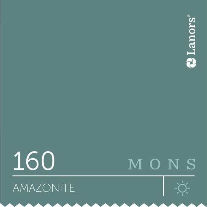 Изображение Краска Lanors mons Времена Года: Лето Amazonite — Амазонит Mons Satin 12% Блеска