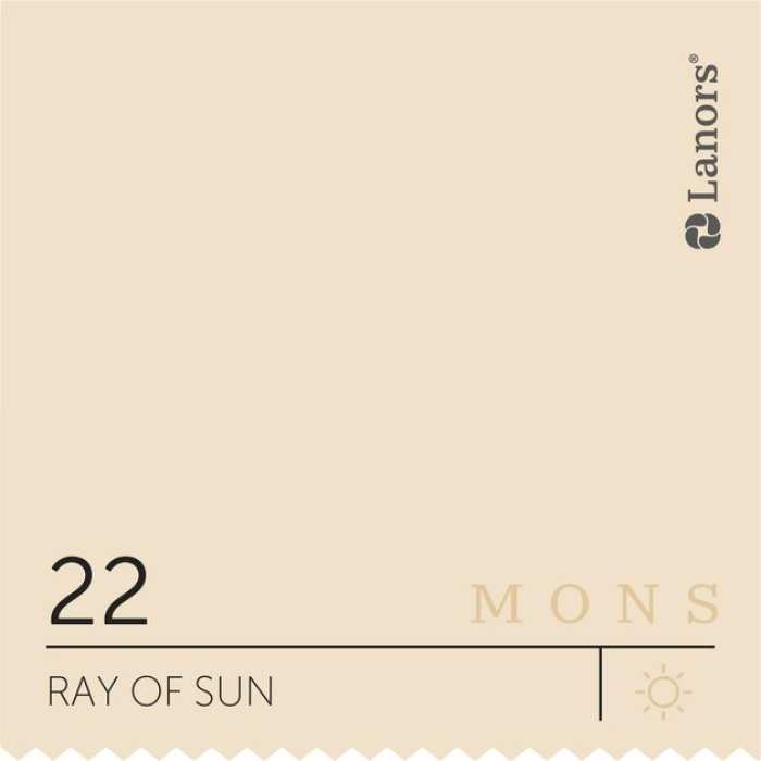 Изображение Краска Lanors mons Времена Года: Лето Ray of Sun — Луч Солнца Mons Satin 12% Блеска