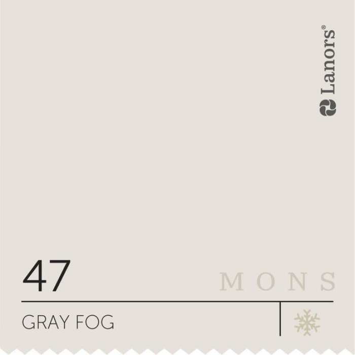 Изображение Краска Lanors mons Времена Года: Зима Gray Fog — Серый Туман Mons Ceiling 2% Блеска