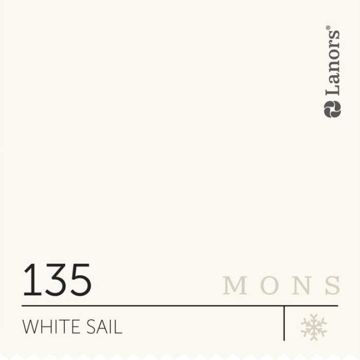Изображение Краска Lanors mons Времена Года: Зима White Sail — Белый Парус Mons Ceiling 2% Блеска