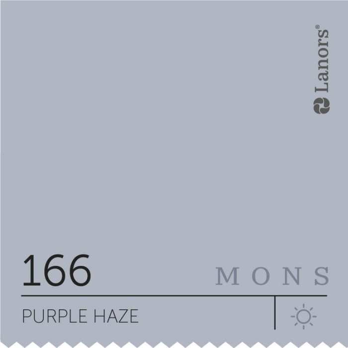 Изображение Краска Lanors mons Времена Года: Лето Purple Haze — Сиреневый Туман Mons Eggshell 7% Блеска