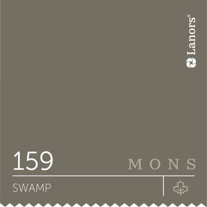 Изображение Краска Lanors mons Времена Года: Осень Swamp — Болотная Тина Mons Eggshell 7% Блеска