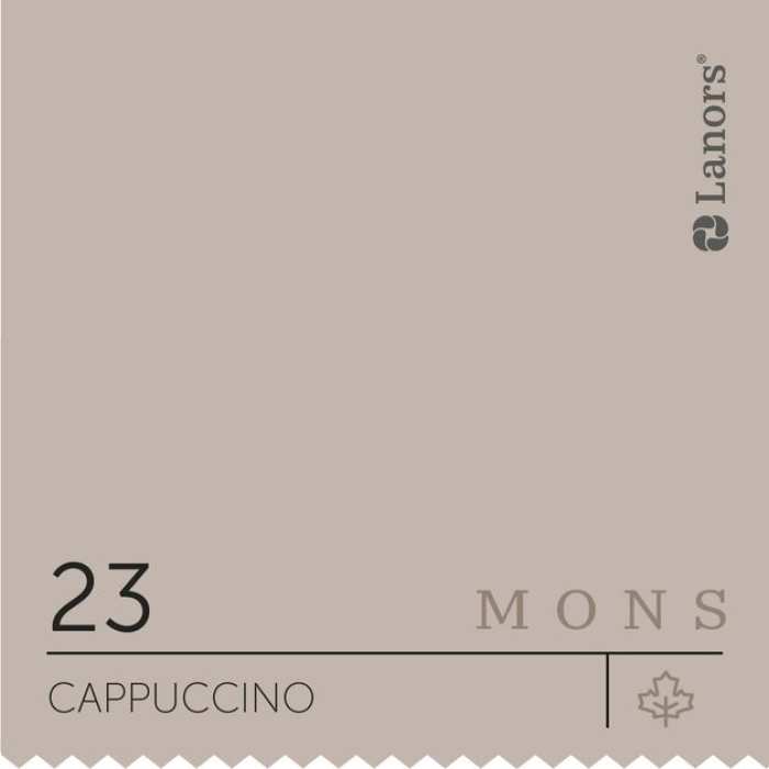 Изображение Краска Lanors mons Времена Года: Осень Cappuccino — Капучино Mons Eggshell 7% Блеска
