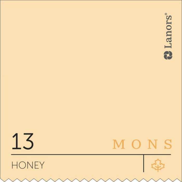 Изображение Краска Lanors mons Времена Года: Лето Honey — Мед Mons Eggshell 7% Блеска