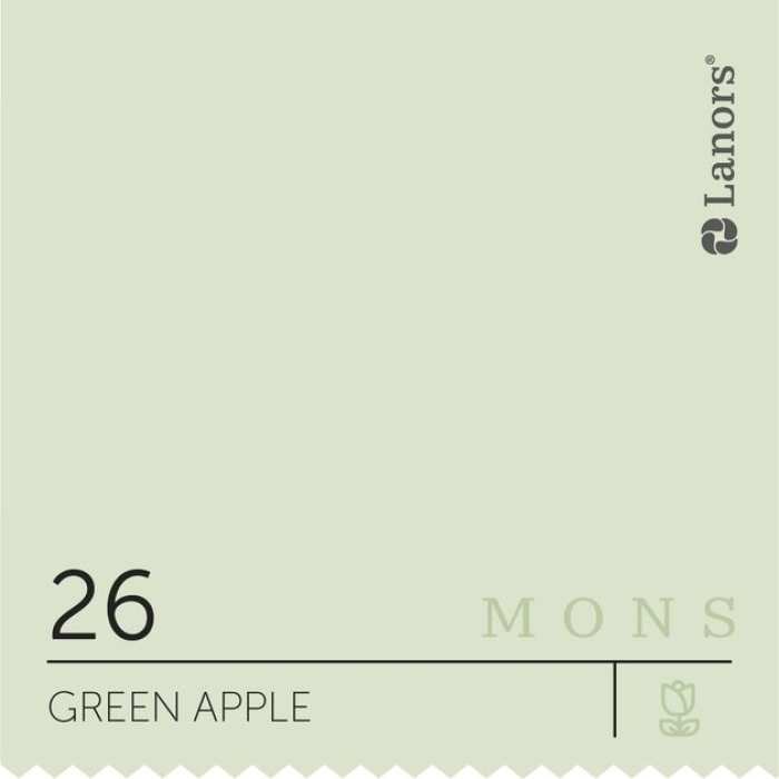 Изображение Краска Lanors mons Времена Года: Весна Green Apple — Зеленое Яблоко Mons Ceiling 2% Блеска