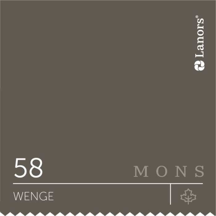 Изображение Краска Lanors mons Времена Года: Осень Wenge — Венге Mons Satin 12% Блеска