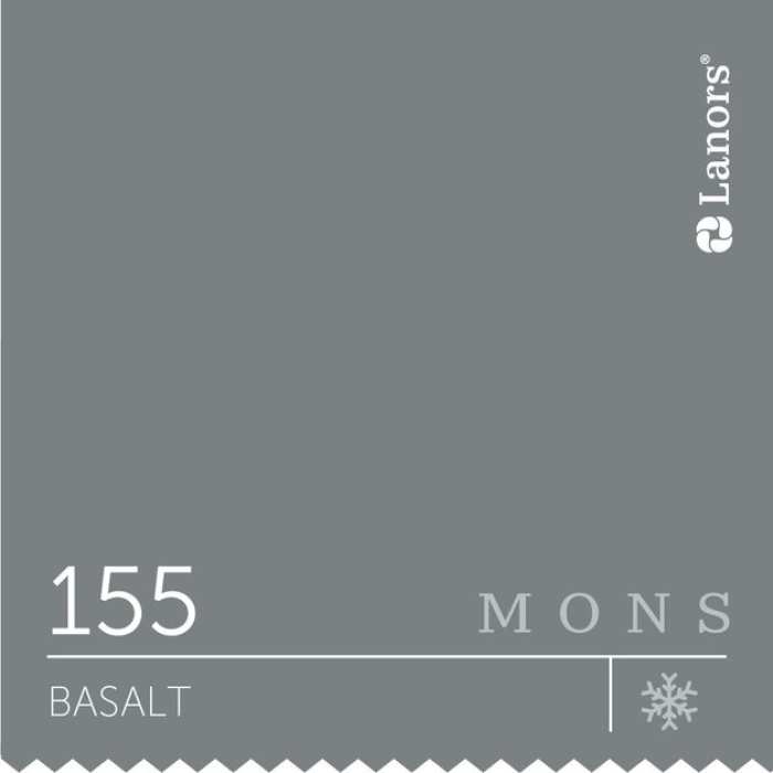 Изображение Краска Lanors mons Времена Года: Зима Basalt — Базальт Mons Eggshell 7% Блеска