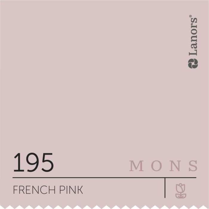 Изображение Краска Lanors mons Времена Года: Весна French Pink — Французский Розовый Mons Ceiling 2% Блеска