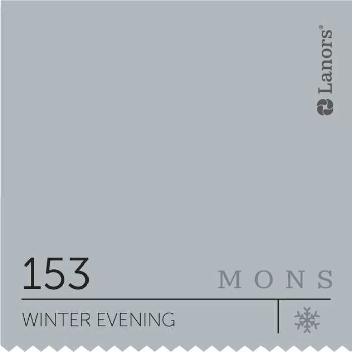 Изображение Краска Lanors mons Времена Года: Зима Winter Evening — Зимний Вечер Mons Satin 12% Блеска