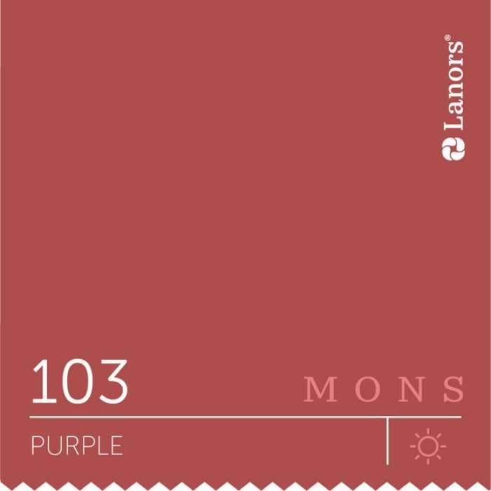 Изображение Краска Lanors mons Времена Года: Лето Purple — Пурпур Mons Satin 12% Блеска