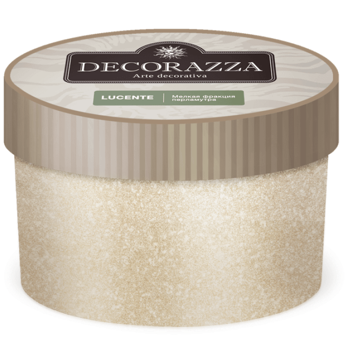 Изображение Наполнитель Для Придания Дополнительного Эффекта Decorazza Lucente (ЛУЧЕНТЕ) Perlamuter Argento