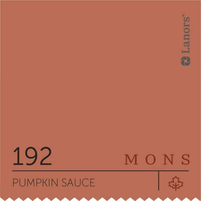 Изображение Краска Lanors mons Времена Года: Осень Pumpkin Sauce — Тыквенный Соус Mons Eggshell 7% Блеска