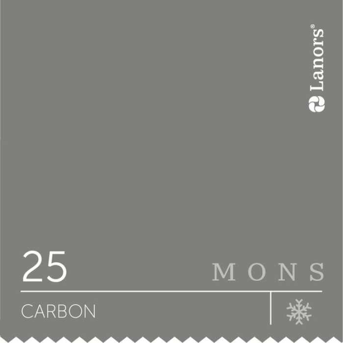 Изображение Краска Lanors mons Времена Года: Зима Carbon — Угольный Mons Eggshell 7% Блеска