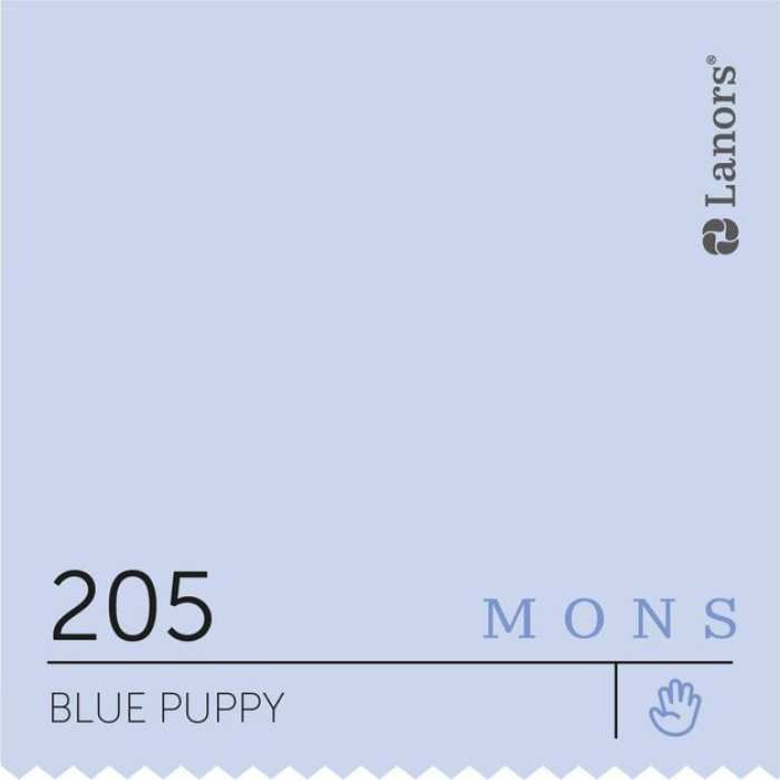 Изображение Краска Lanors Mons Kids Blue Puppy — Голубой Щенок Mons Ceiling 2% Блеска