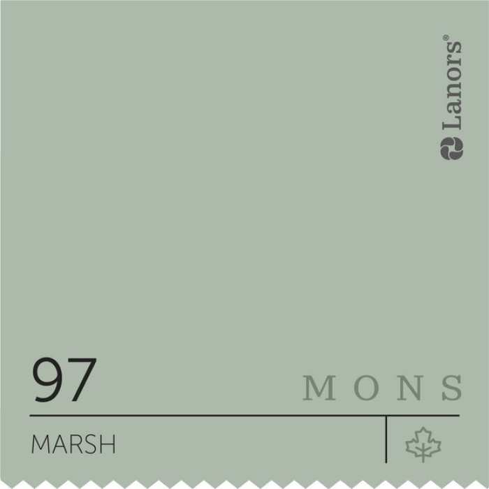 Изображение Краска Lanors mons Времена Года: Осень Marsh — Болотный Mons Satin 12% Блеска