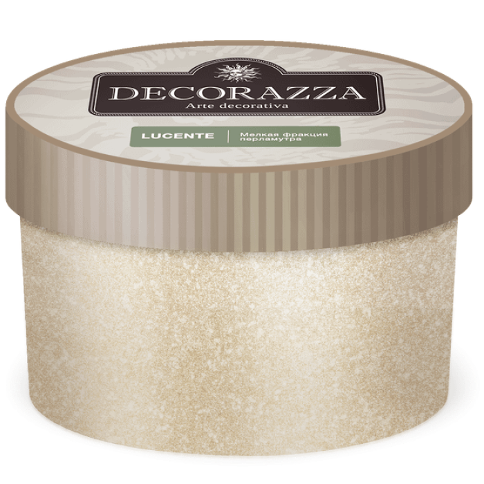 Изображение Наполнитель Для Придания Дополнительного Эффекта Decorazza Lucente (ЛУЧЕНТЕ) Perlamuter Amber