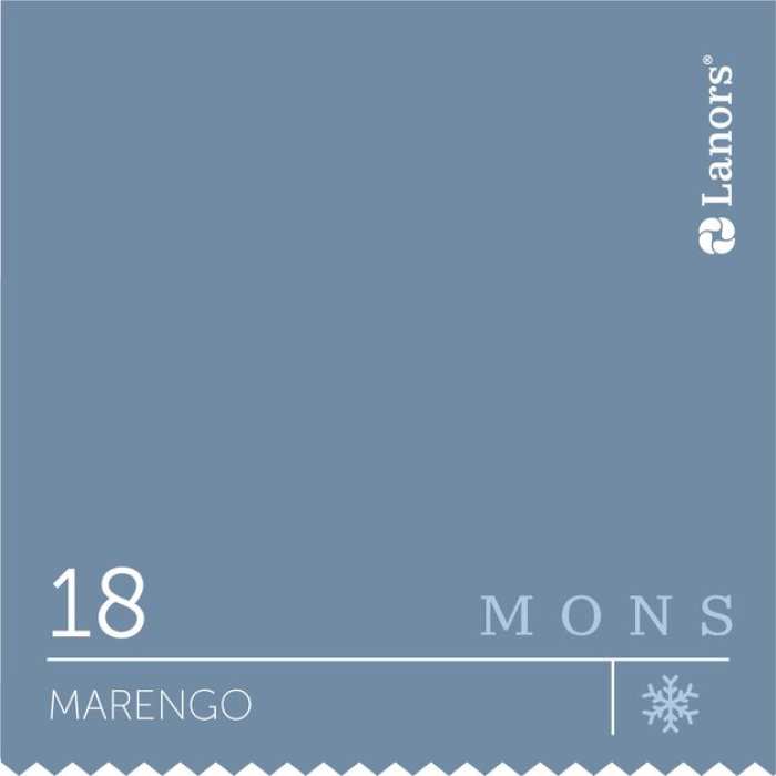 Изображение Краска Lanors mons Времена Года: Зима Marengo — Маренго Mons Satin 12% Блеска