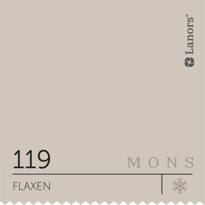 Изображение Краска Lanors mons Времена Года: Зима Flaxen — Льняной Mons Satin 12% Блеска