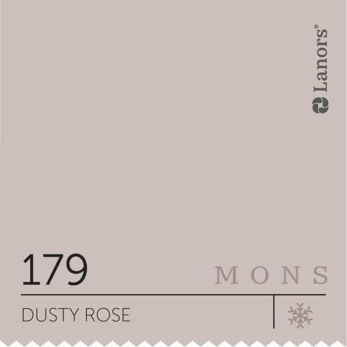 Изображение Краска Lanors mons Времена Года: Зима Dusty Rose — Пыльная Роза Mons Ceiling 2% Блеска