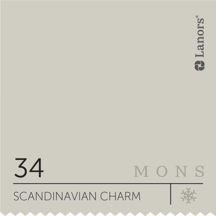 Изображение Краска Lanors mons Времена Года: Лето Scandinavian Charm — Скандинавское Очарование Mons Satin 12% Блеска