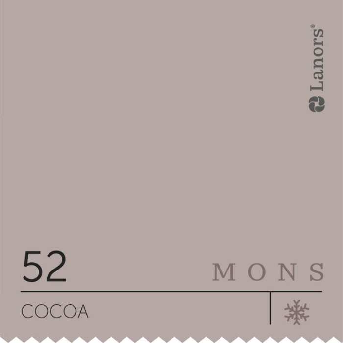 Изображение Краска Lanors mons Времена Года: Зима Cocoa — Какао Mons Eggshell 7% Блеска