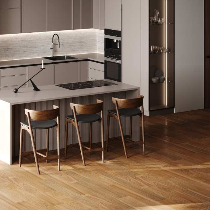 Кварцевый паркет Quartz Parquet Классик 5/0,6 мм Дуссия Африканская 550-63 №3