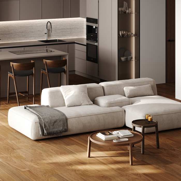 Кварцевый паркет Quartz Parquet Классик 5/0,6 мм Дуссия Африканская 550-63 №2