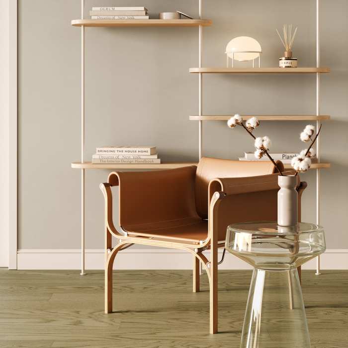 Кварцевый паркет Quartz Parquet Классик 7/1,2 мм Дуб Флэт Уайт 1258-55 №2