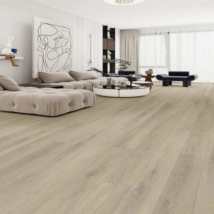 Каменно-полимерная SPC плитка Respect Floor 8301 Дуб Славянский
