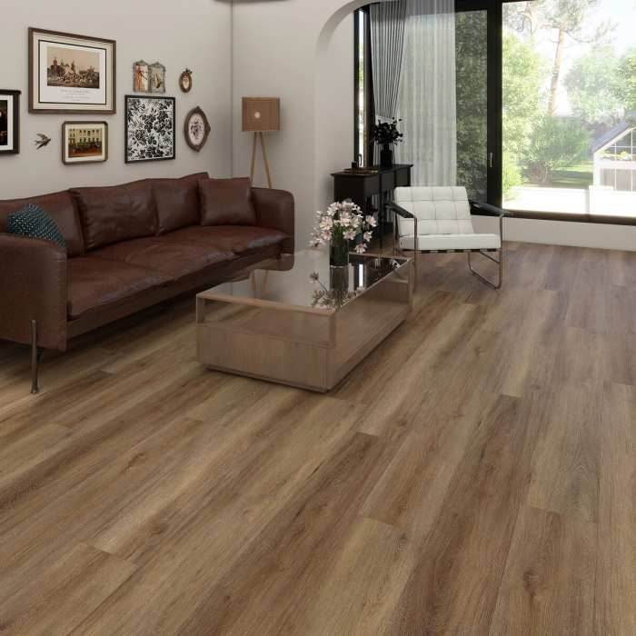 Каменно-полимерная SPC плитка Respect Floor 8307 Дуб Элитный