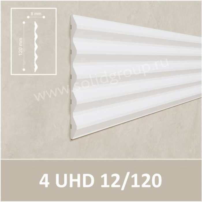 Изображение Стеновая панель под покраску Solid 4 Uhd 12/120 Uhd Polymer