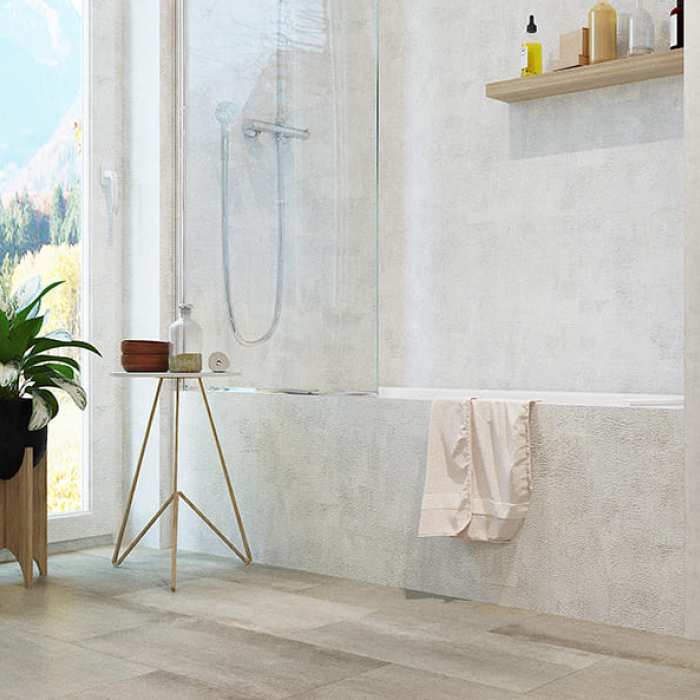 Каменный SPC ламинат Stone Floor Плитка Бежевая 237-Y НР №4