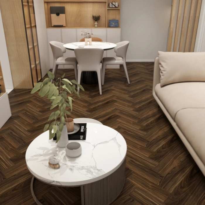 Кварцвиниловый SPC ламинат Union Art Орех Рован AR03-15