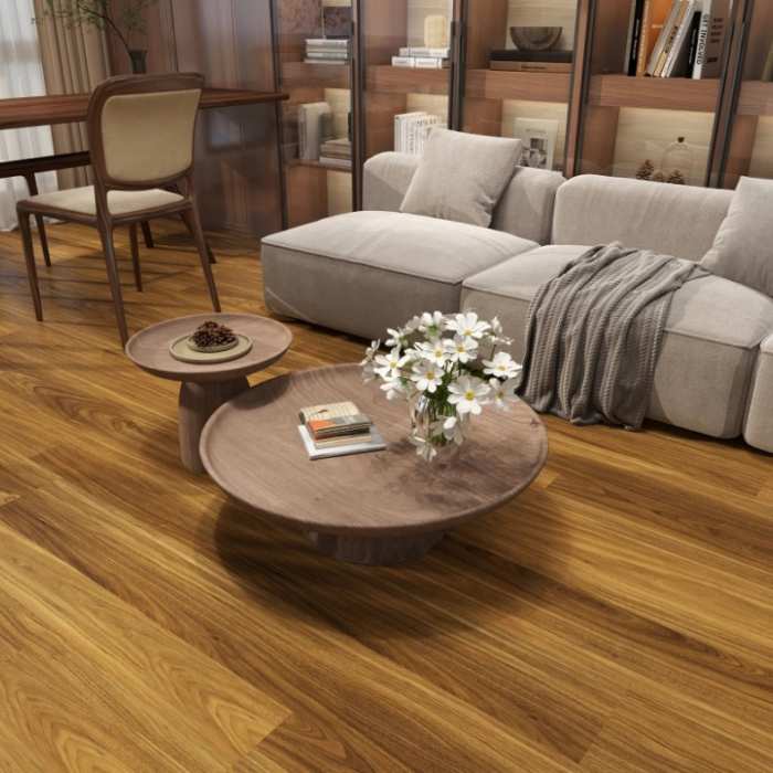 Кварцвиниловый SPC ламинат Union Creative Орех Нэш CR04-12