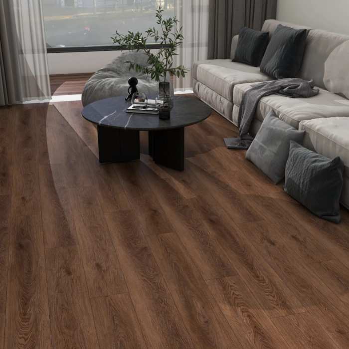 Кварцвиниловый SPC ламинат Union Essence Дуб Брауни ES02-06