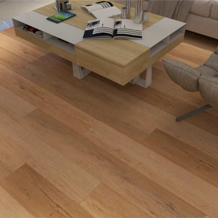 Кварцвиниловый SPC ламинат Union Essence Дуб Лайт ES02-10