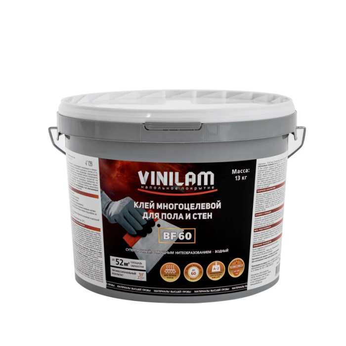 Изображение Клей Vinilam BF60 универсальный многоцелевой 13 кг