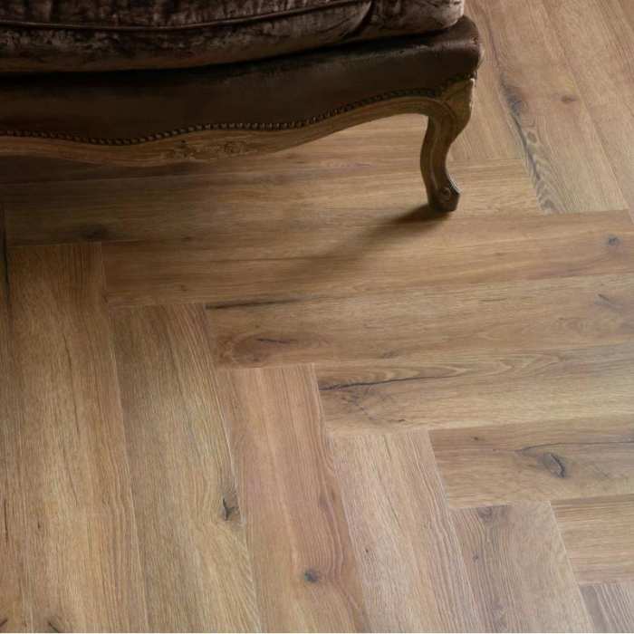 Кварцвиниловая плитка Vinilpol Herringbone Glue 9933 Паркет Франческо №2