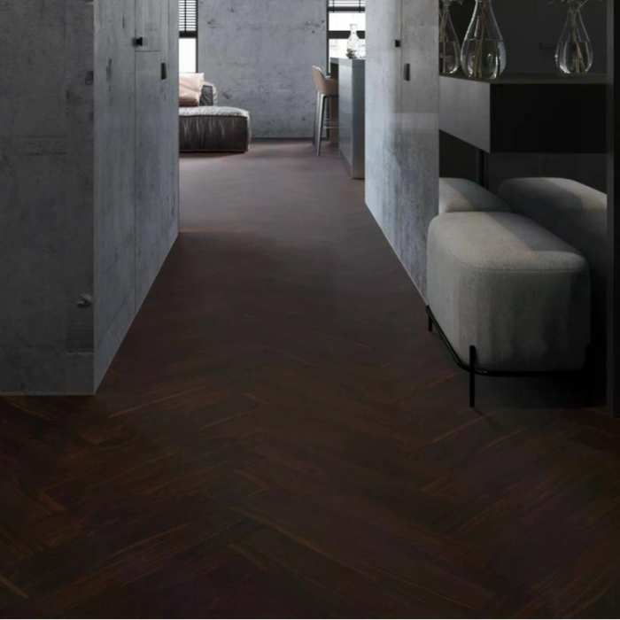 Кварцвиниловая плитка Vinilpol Herringbone Glue 9977 Паркет Да Винчи №2