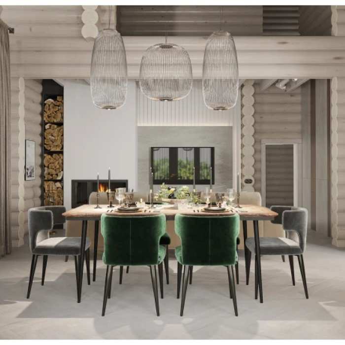 Кварцвиниловая плитка Vinilam Parquet Herringbone Паркет Санторини IS11366 №6