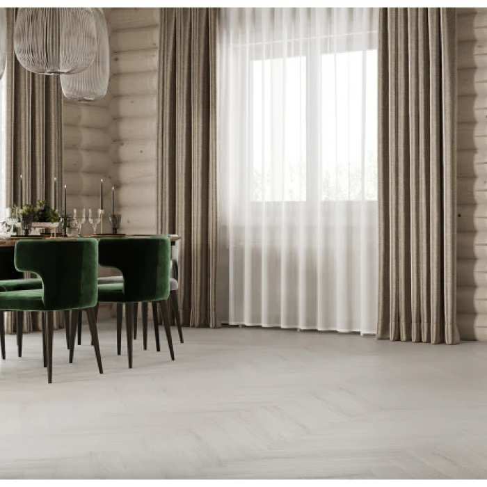 Кварцвиниловая плитка Vinilam Parquet Herringbone Паркет Санторини IS11366