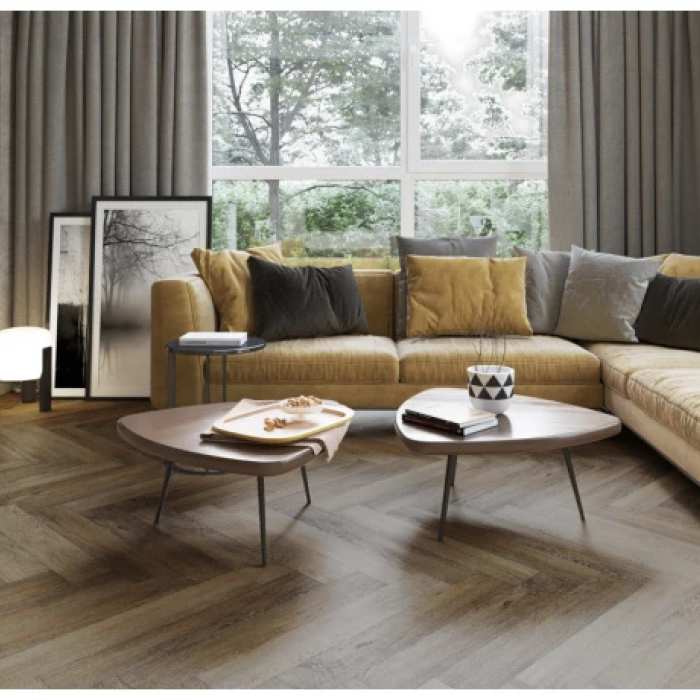 Кварцвиниловая плитка Vinilam Parquet Herringbone Паркет Тусон IS11377 №4