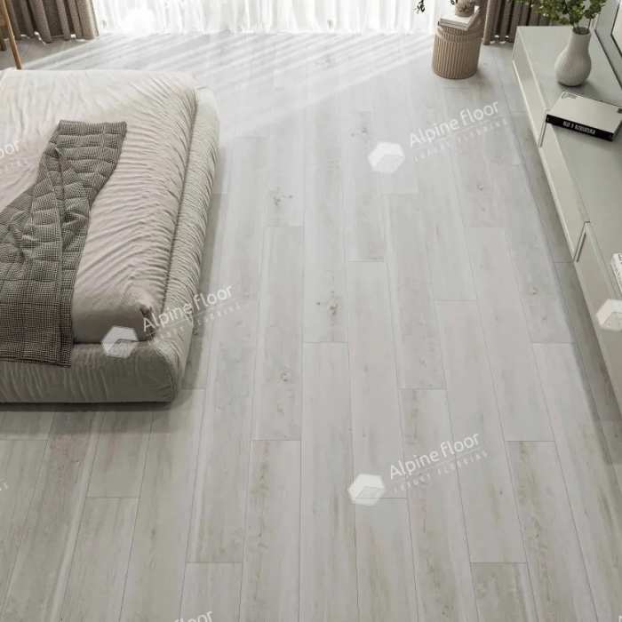 SPC ламинат Alpine Floor Classic Light ECO 182-88 МС Дуб Выбеленный