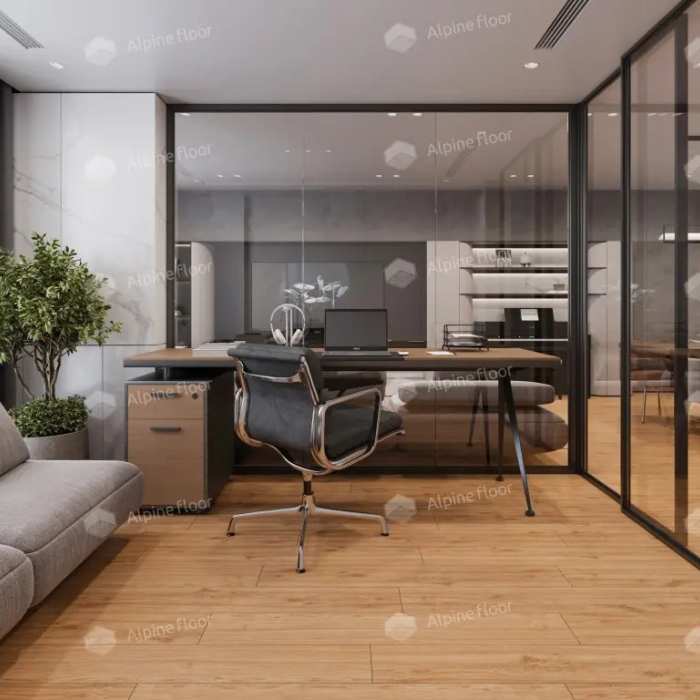 Кварцвиниловая плитка SPC Alpine Floor Classic ECO 162-7 Дуб классический