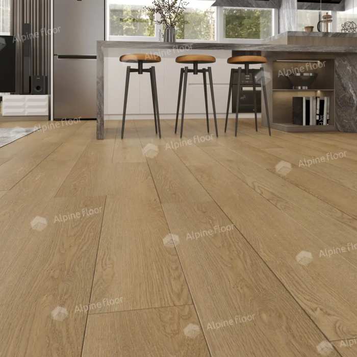 Кварцвиниловая плитка SPC Alpine Floor Classic ECO 173-6 МС Клен классический №4