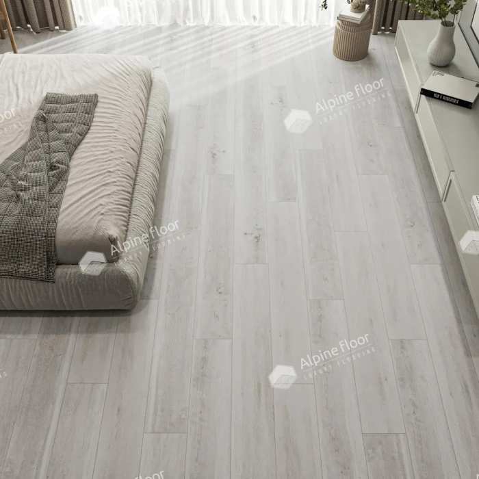 Кварцвиниловая плитка SPC Alpine Floor Classic ECO 182-8 Дуб Выбеленный №4
